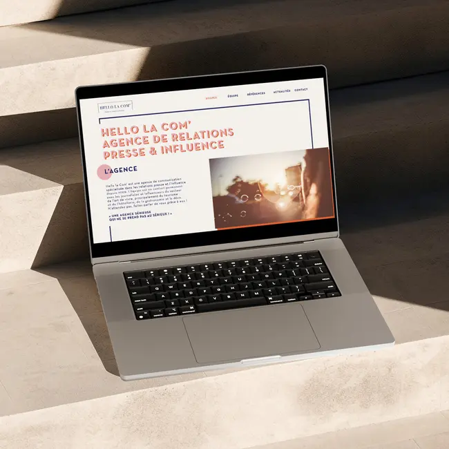 Projet digital JUUD L'agence de communication visuelle à Bordeaux